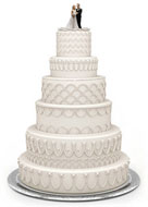 Wedding Cakes in Sandy (SG19)